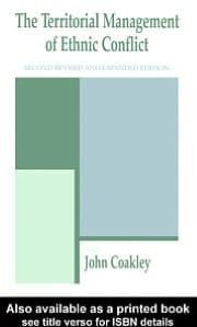 The Territorial Management Of Ethnic Conflict