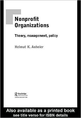 Nonprofit Organizations: Theory, Management, Policy