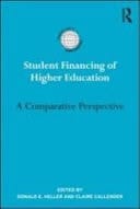 Student Financing of Higher Education: A Comparative Perspective