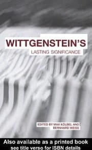 Wittgenstein's Lasting Significance