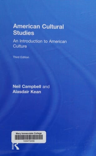 American cultural studies: an introduction to American culture