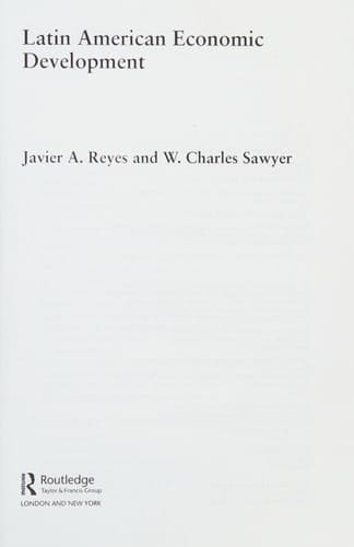 Latin American economic development