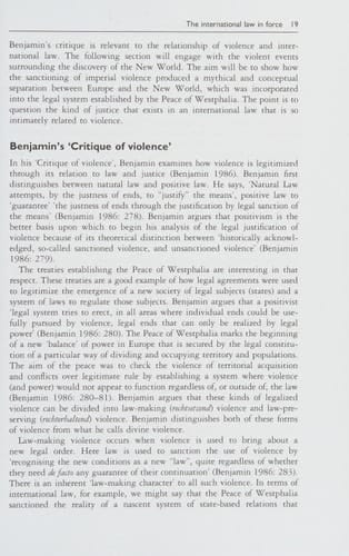 Events: the force of international law