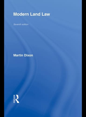 Modern Land Law
