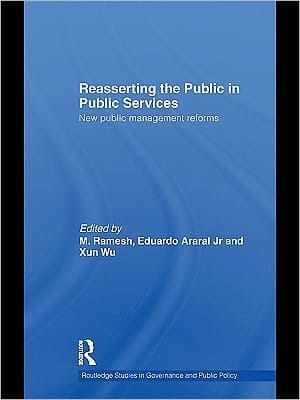 Reasserting the public in public services: new public management reforms