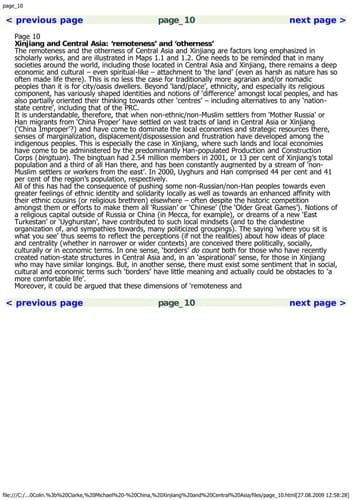 China, Xinjiang and Central Asia: History, Transition and Crossborder Interaction Into the 21st Century (Routledge Contemporary China)