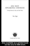 On Not Speaking Chinese