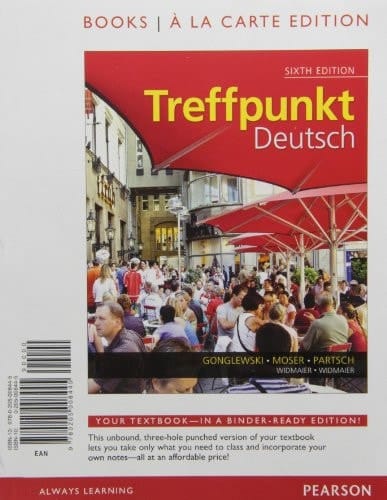 Treffpunkt Deutsch: Grundstufe, Books a la Carte Edition (6th Edition)