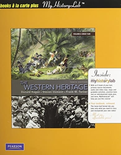 The Western Heritage: Books a La Carte + Myhistorylab