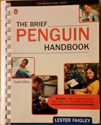 The Brief Penguin Handbook (Examination Copy)