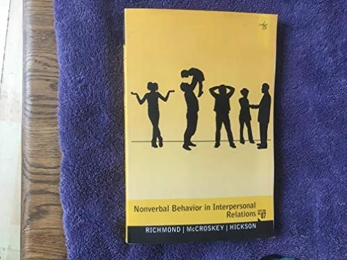 Nonverbal Behavior in Interpersonal Relations
