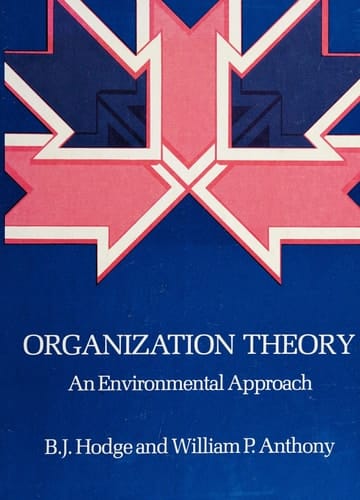 Organization theory: An environmental approach
