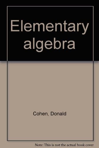Elementary Algebra