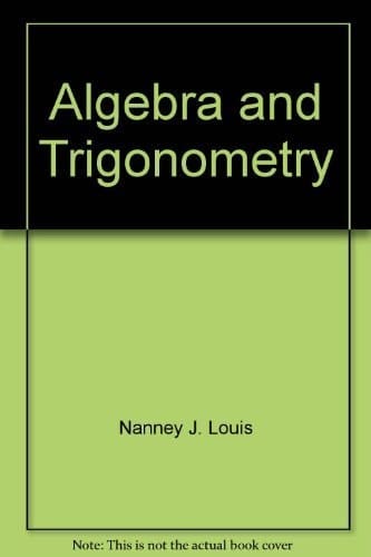 Algebra and Trigonometry