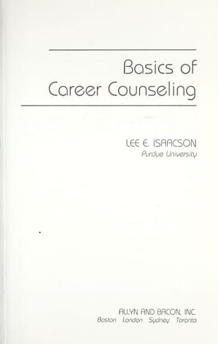Basics of Career Counseling