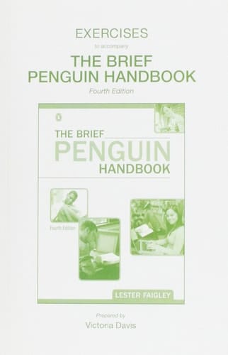 Exercise Book for The Brief Penguin Handbook