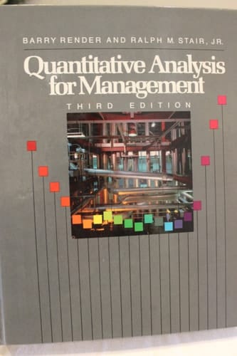 Quantitative analysis for management