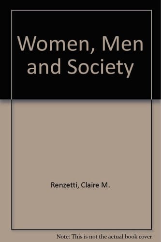 Women, men, and society: The sociology of gender
