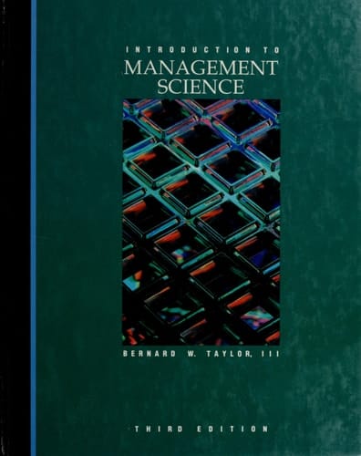 Introduction to management science