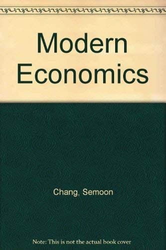 Modern Economics