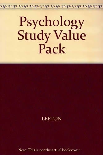 PSYCHOLOGY STUDY VALUE PACK