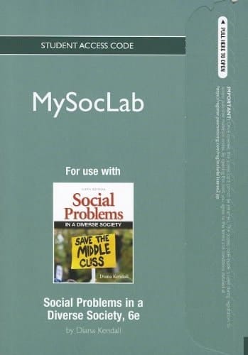 Mysoclab for Social Problems in a Diverse Society