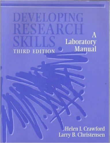 Developing Research Skills: A Laboratory Manual
