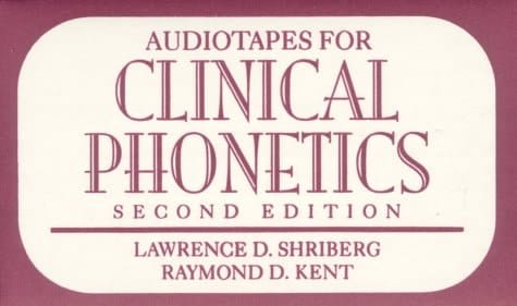 Audiotapes for Clinical Phonetics