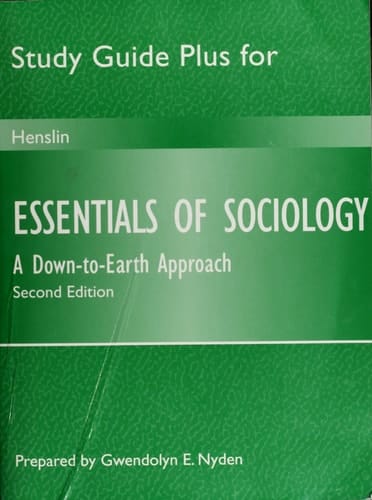 Essentials Sociology S/G Plus