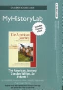 Myhistorylab, Passcode includes eText: The American Journey: Concise Edition, 2e, Volume 1