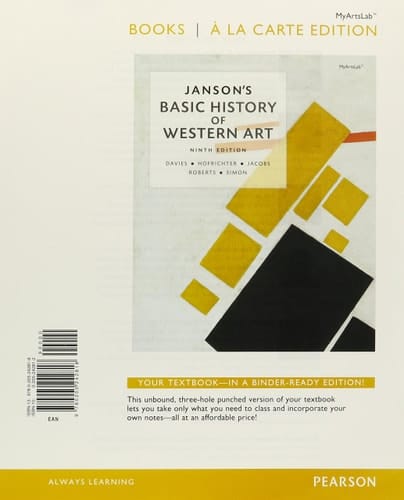 Janson's Basic History of Western Art, Books a la Carte Plus NEW MyLab Arts with eText -- Access Card Package (9th Edition)