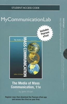 NEW MyCommunicationLab with Pearson eText -- Standalone Access Card -- for Media of Mass Communication (11th Edition) (Mycommunicationlab (Access Codes))
