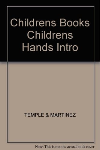 Childrens Books Childrens Hands Intro