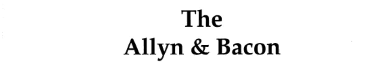 The Allyn & Bacon Handbook