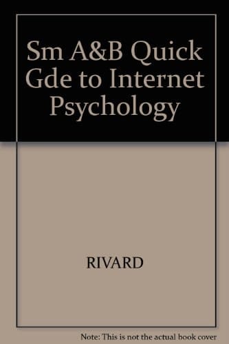 SM A&B QUICK GDE TO INTERNET PSYCHOLOGY