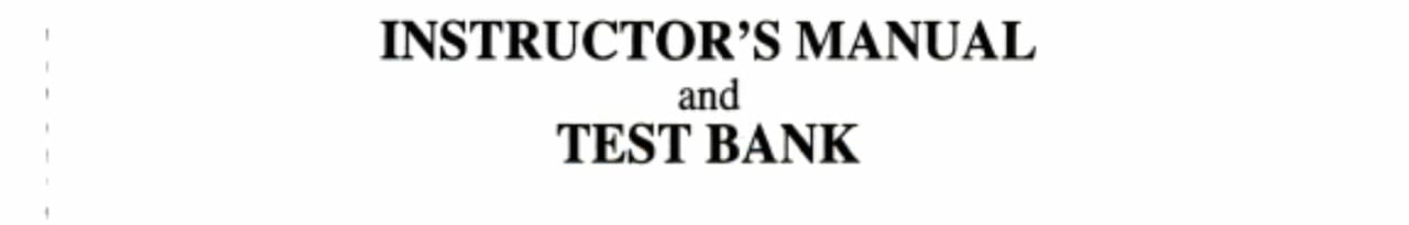 Sociology: Concepts and Applications in a Diverse World: Instructor's Manual and Test Bank