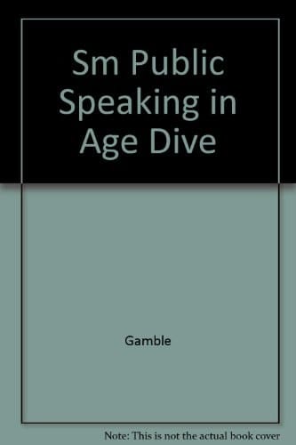Sm Public Speaking in Age Dive