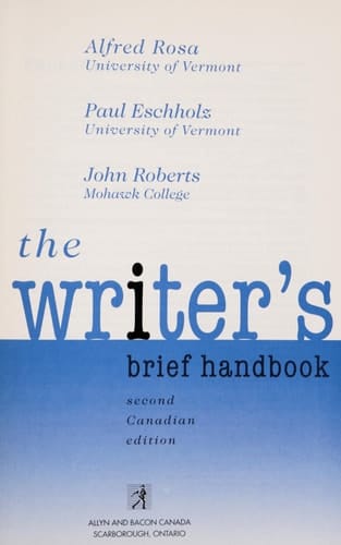 The Writer's Brief Handbook (2nd Edition)