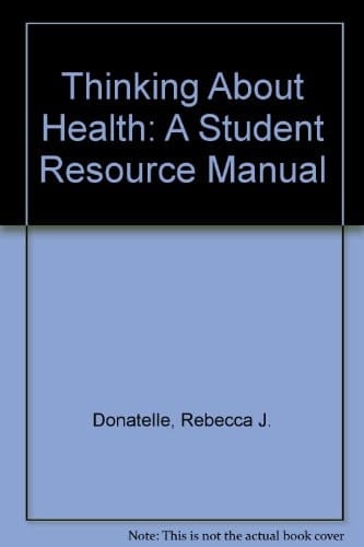 Thinking About Health: A Student Resource Manual