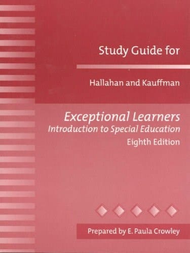 Study Guide for Exceptional Learners: Introduction to Special Education