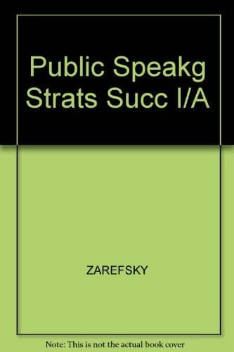 Public Speakg Strats Succ I/A