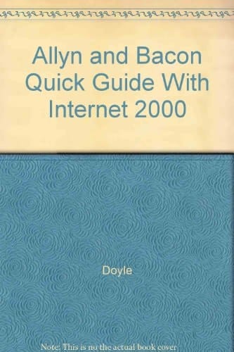 Allyn and Bacon Quick Guide With Internet 2000