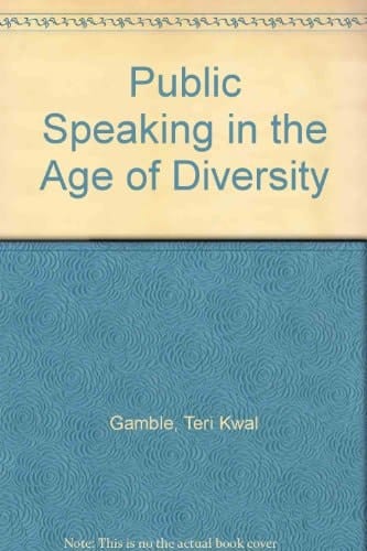 Public Speaking in the Age of Diversity