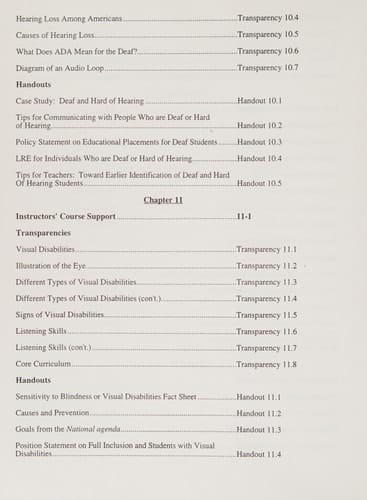 Instructor's resource manual with test bank and masters for Introduction to special education teaching in an age of opportunity