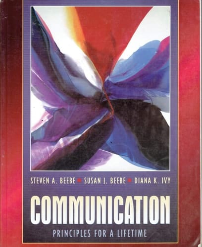 Communication Principles for a Lifetime, Study Guide