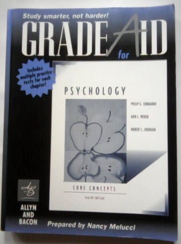 Grade Aid With Practice Tests for Zimbardo, Weber, and Johnson; Psychology:Core Concepts