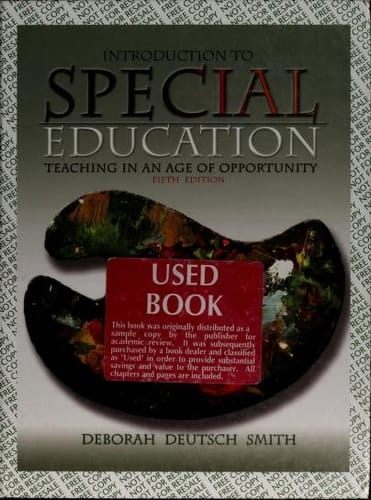 Introduction to Special Education: Teaching in an Age of Opportunity, Fifth Edition