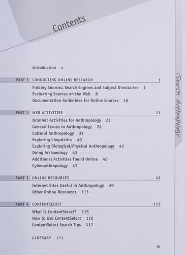 iSearch Anthropology