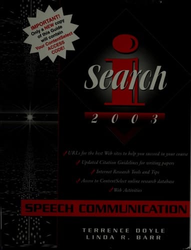 iSearch for Speech Communication (with ContentSelect)