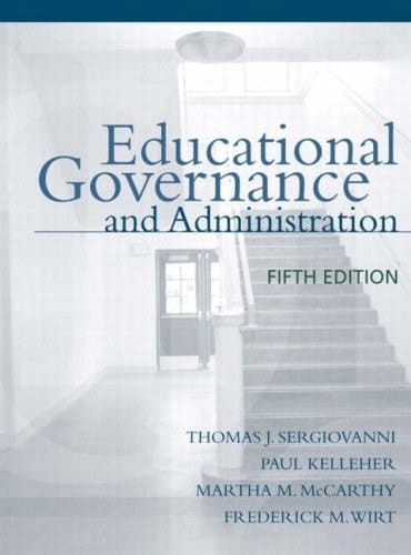 Educational Governance and Administration